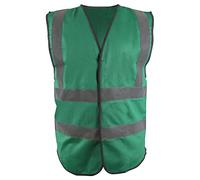 Blackrock Gilet haute visibilité vert, gilet haute visibilité, vestes haute visibilité, sécurité, réfléchissant, EPI, sécurité, vêtements de travail, hommes et femme