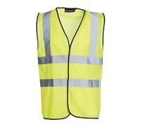 Blackrock Gilet Hi-Vis jaune 2 B&B (Header Card), entièrement certifié E