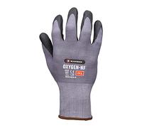 Blackrock Oxygen-NF Gants de travail légers et flexibles pour hommes et femmes, revêtement en mousse de nitrile, adhérence en milieu sec, humide et huileux, doublure en nylon extensible