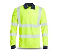 Blackrock Polo à Manches Longues Eco+ Hi-Vis