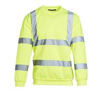 Blackrock Pull Haute visibilité Jaune, Sweat-Shirt, vêtements de Travail