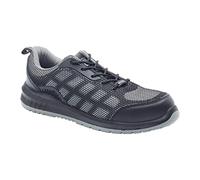 Blackrock S1-P Newport Chaussures de sécurité composites ultra légères pour homme et femme, coupe large, chaussures de travail et utilitaires, EPI, embout composite, toile, sans métal, pointure 42