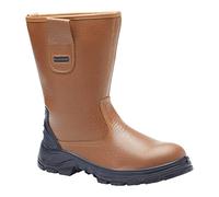 Blackrock SF01 S1-P SRC Bottes de sécurité doublées en fourrure Marron clair Pointure 45