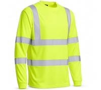 Blackrock T-Shirt Manches Longues Hi-Vis Mixte, Taille S