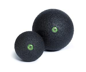 BLACKROLL® Blackroll® Kit de balles de massage pour auto-massage : BALL 08 et BALL 12, fabriqué en Allemagne, noir