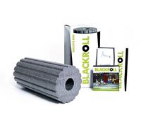 Blackroll® Groove Pro | Foamroller avec surface gaufrée Gris