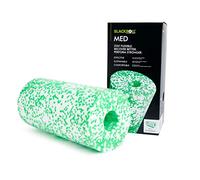 BLACKROLL® Med (30 x 15 cm) | Rouleau de Massage Doux & Foam Rolls pour Le Fitness, Le Yoga, Le Crossfit et Les étirements Musculaires | Rouleau en Mousse de Massage du Dos Disponible en Blanc/Vert
