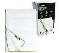 BLACKROLL®Recovery Blanket All Year végétalien pour Toutes Les Saisons (155 x 220 cm), Convient également pour Les Personnes allergiques, fabriquée en Allemagne