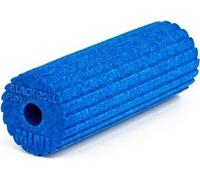 BLACKROLL® MINI FLOW (5x15 cm) | Petit rouleau d’automassage pour le fitness, le yoga, le crossfit et les étirements musculaires | Rouleau de massage à double effet pour les fascias | bleu azur