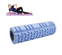 Blackroll Rouleau de massage pour dos, colonne vertébrale, dos, jambes, pour fitness, gym (bleu)