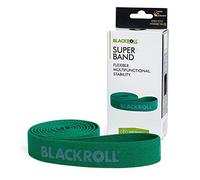Blackroll Bande de fitness Super Band – Pour musculature forte – Verte (élasticité moyenne)