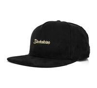 Blackskies® Aegis Snapback Cap | Casquette Snapback Baseball Homme Femme Noire Suédine Imitation - Unisexe Streetwear Outdoor Été Loisirs