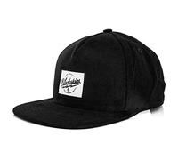 Blackskies® Ebony Snapback Cap | Casquette Snapback Baseball Homme Femme Surfer Skater Noire Côtelée - Unisexe Streetwear Outdoor Été Loisirs