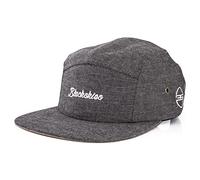 Blackskies® EOS Vol. II 5-Panel Cap | Casquette Baseball Camp Snapback Strapback Jean Noir - Casquette Homme Femme Unisexe Streetwear Outdoor Été Loisirs