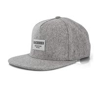 Blackskies® Glacier Snapback Cap | Casquette Snapback Baseball Homme Femme Basecap Grise Laine - Unisexe Streetwear Outdoor Été Loisirs