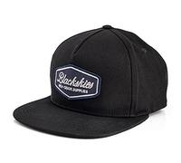 Blackskies® Oasis Snapback Cap | Casquette Snapback Baseball Homme Femme | Basecap Surfer Skater Noir-Bleu Marine - Unisexe Streetwear Outdoor Été Loisirs