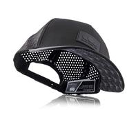 Blackskies® Pro All Sports Performance Cap | Casquette Baseball Premium Unisexe déperlante | pour Tous Sports Gym Jogging Surf Plage Tennis Noir Homme Femme - Basecap