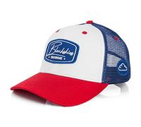 Blackskies® Race Baseball Cap | Casquette Trucker Premium Homme Femme | Snapback Visière Casquette Basecap Blanc-Bleu-Rouge - Unisexe Streetwear Outdoor Été Loisirs