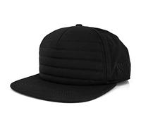 Blackskies® Raider Snapback Cap Noire Unisexe Casquette Baseball Destroyed Matelassée Style | Homme Femme Cap - Basecap Unisexe Streetwear Outdoor Été Loisirs