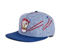 Blackskies® Ramen Snapback Cap | Casquette Baseball Homme Femme Basecap Bleu Nouilles Chat Japon - Unisexe Streetwear Outdoor Été Loisirs