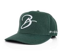Blackskies® Script Baseball Cap | Casquette Snapback Luxe Premium Homme Femme | Visière Flanelle Vacances Été Vert Basecap - Unisexe Streetwear Outdoor Loisirs