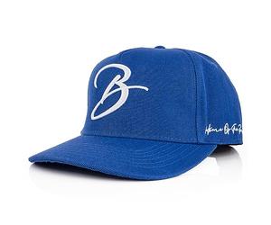 Blackskies® Script Baseball Cap | Casquette Snapback Luxe Premium Homme Femme | Visière Flanelle Vacances Été Bleu Basecap - Unisexe Streetwear Outdoor Loisirs