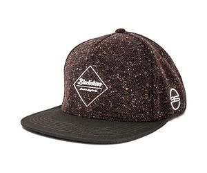 Blackskies® Seth Snapback Cap | Casquette à visière Homme Femme | Casquette Baseball Premium Basecap Logo Gum Spot Laine Verte - Unisexe Streetwear Outdoor Été Loisirs