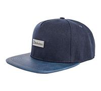 Blackskies® Vanguard Snapback Cap | Casquette Baseball Homme Femme | Visière Simili Cuir Bleu Marine - Unisexe Streetwear Outdoor Été Loisirs
