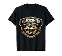 Blacksmith Master of Metal Worker Metalsmith Citation en Anglais T-Shirt