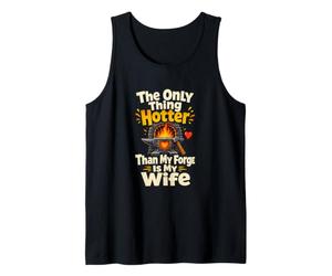 Blacksmith Wife Humour Hot Forge Enclume Dire Débardeur