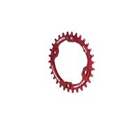 Blackspire, Snaggletooth Ovale 96/30T Shimano XT M8000, Plateon, Rouge, 96/30T, Unisexe-Adulte