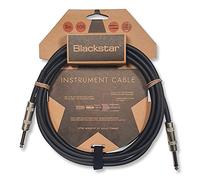 BLACKSTAR Câble d'instrument 1,5 m (5 pieds) Jack droit ¼ vers Jack droit ¼, pour basse/guitare électrique/électro-acoustique/clavier/ampli