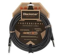 BLACKSTAR Câble d'instrument Pro Series 3 m - Jack droit 6,35 mm vers jack droit 6,35 mm pour basse/guitare électrique/électro-acoustique/clavier/ampli