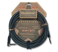 BLACKSTAR Câble d'instrument Pro Series 6 m - Jack droit de 6 m vers jack coudé de 6 m - Pour basse/guitare électrique/électro-acoustique/clavier/ampli