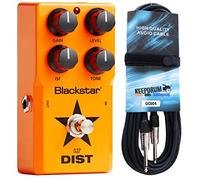 Blackstar LT-Dist Distortion Pédale pour guitare électrique + câble de guitare Keepdrum 6 m