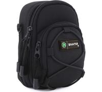 Blackstar V4 Housse Sac pour Appareil Photo Compact - Lumix DC TZ200 TZ95 DMC TZ100 TZ90 LX15 - PowerShot SX730 SX740 G5 X II G7 X II III - Tough TG-5 TG-6 TG-7 - Noir -.[V191]