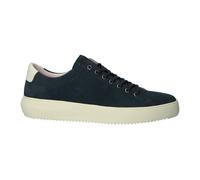Blackstone - Baskets en Daim Minimaliste - Total Eclipse - Homme - Chaussures - Bleu - Taille: 41 EU