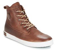 Blackstone Baskets montantes INCH WORKER ON FOXING FUR in Marron 40
