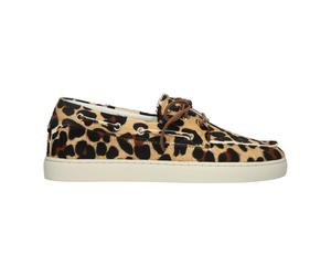 Blackstone - Fl704 Leopard Baskets - Femme - Chaussures - Brun - Taille: 37 EU