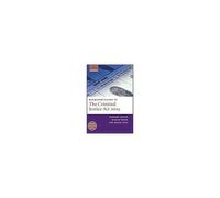 Blackstone's Guide To The Criminal Justice Act 2003