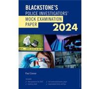 Blackstones Police Investigators Mock Exam 2024 - Paul Connor - Oxford University Press - Livre en Anglais - Paperback Paul ConnorPaul Connor (Auteur)