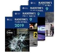 Blackstone's Police Manuals 2019: Four Volume Set