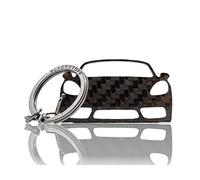 BlackStuff Porte-Clés En Fibre De Carbone Compatible Avec 718 Boxster Cayman 982 2016 Voiture