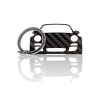 BlackStuff Porte-Clés En Fibre De Carbone Compatible Avec 997 Carrera Targa Turbo 911 2012-2014 Voiture