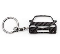 BlackStuff Porte-Clés en Fibre de Carbone Compatible avec Civic EJ9 1995-2000 Voiture