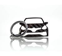 BlackStuff Porte-Clés En Fibre De Carbone Compatible Avec Clio IV Sport RS 2012-2019 Voiture