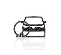 BlackStuff Porte-clés en fibre de carbone compatible avec ID Buzz BS-1099, Noir , S