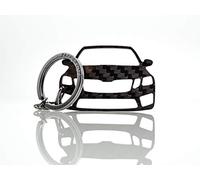 BlackStuff Porte-Clés En Fibre De Carbone Compatible Avec Octavia 5E MK3 Facelift VRS 2017 Voiture