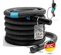 Blackthorn Battle Jump Rope | Corde à Sauter Lourd | Souple et Flexible | Câble pour entraînement d'endurance Musculaire, Crossfit, Musculation Cardio Intense | Skipping Rope