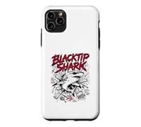Blacktip Shark Hello Sharky Attaque l'océan Coque pour iPhone 11 Pro Max